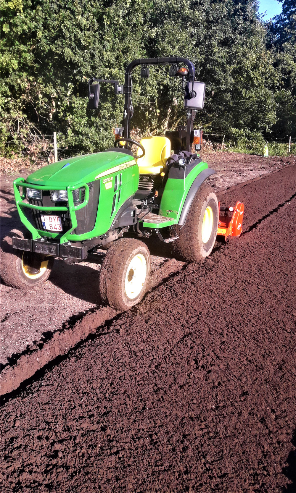machinale tuinwerken