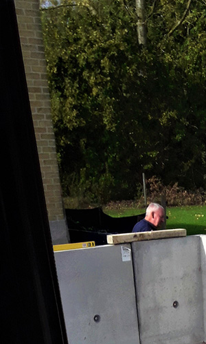 keerwanden plaatsen