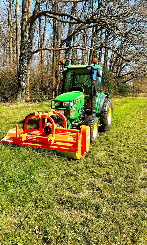 klepel maaien met of zonder opvang