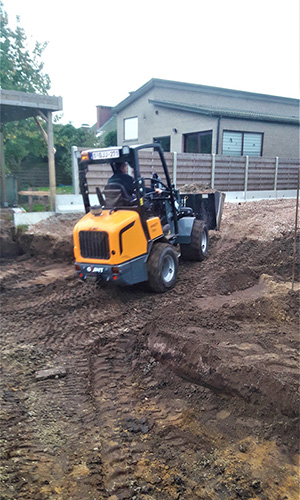 uitgraven zwembaden en poolhouses