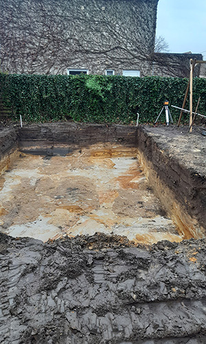 uitgraven zwembaden en poolhouses